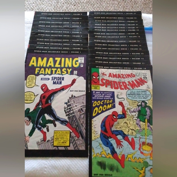 Marvel comics. Other Spiderman Collectible Series Volume Through 24